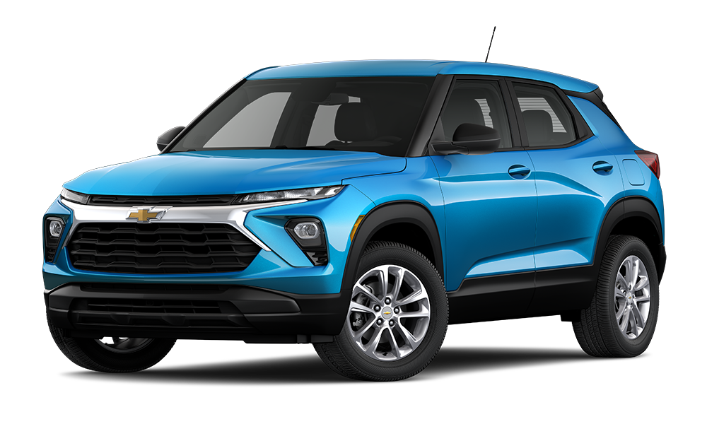 Blue 2025 Chevy Trailblazer LS