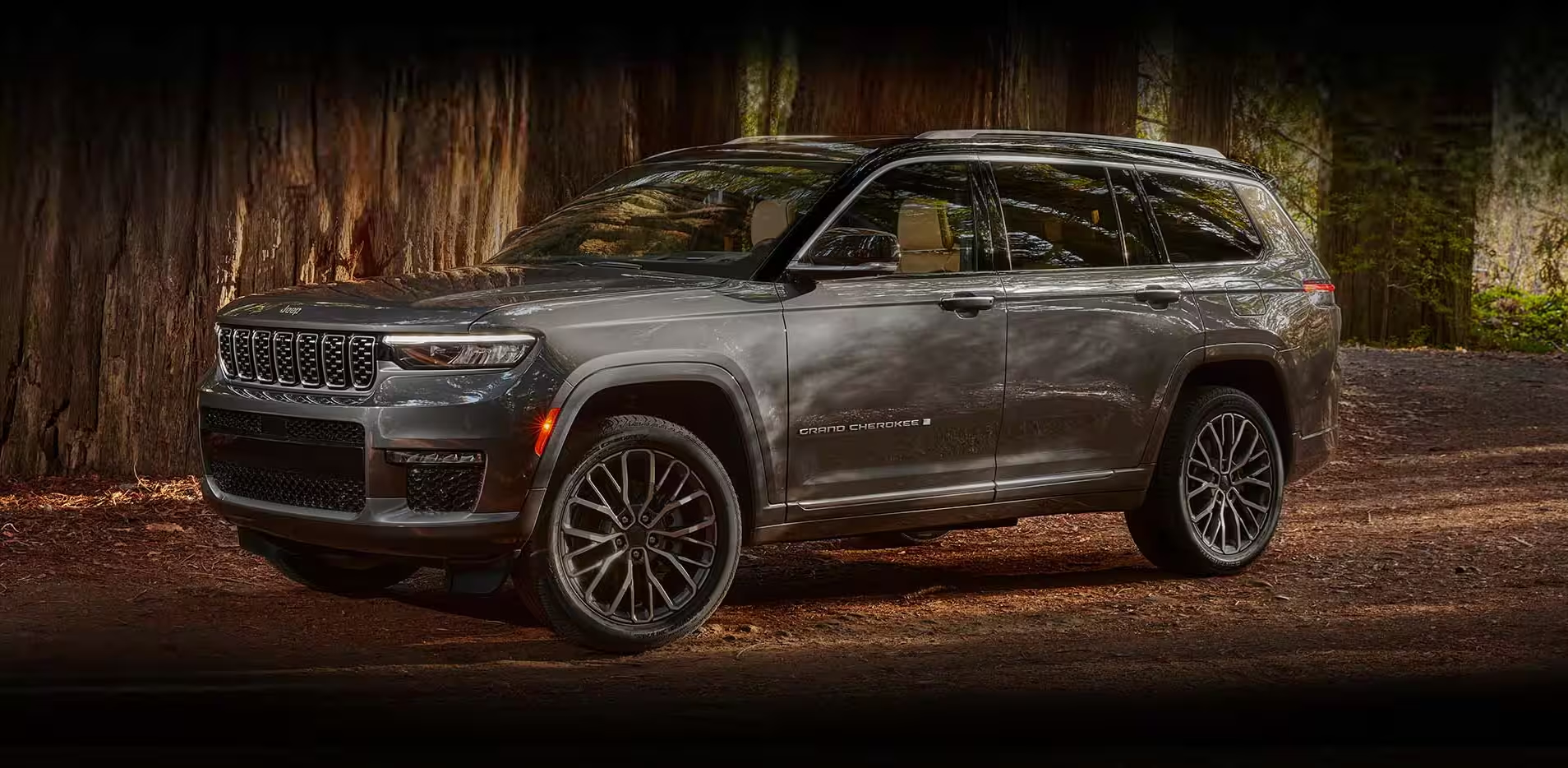 2024 Jeep Grand Cherokee in the forest