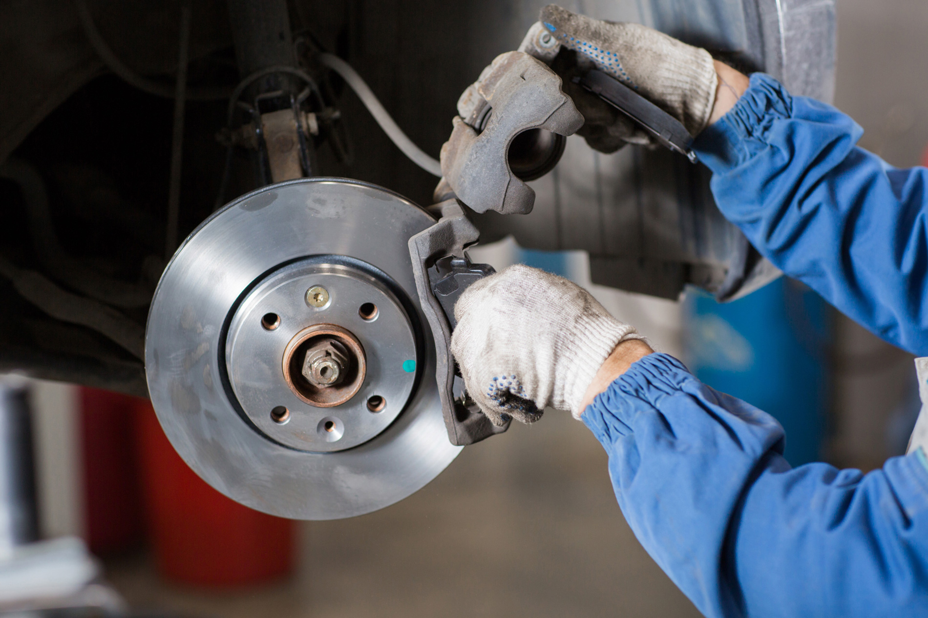 Moran service brakes