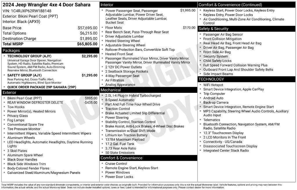 2024 Jeep Wrangler 4xe