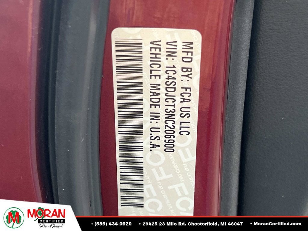 2022 Dodge Durango R/T Plus AWD
