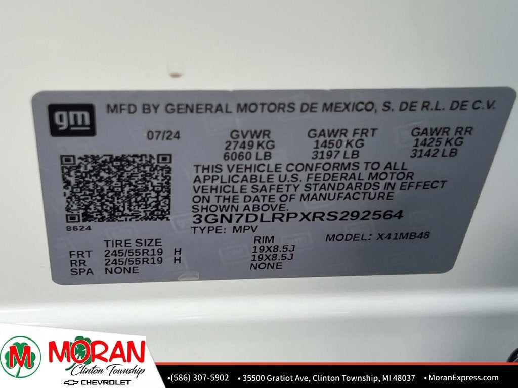 2024 Chevrolet Equinox EV 2LT