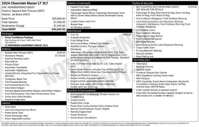 2024 Chevrolet Blazer 3LT