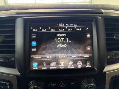 2017 RAM 1500 Big Horn Crew Cab 4x4 5'7' Box