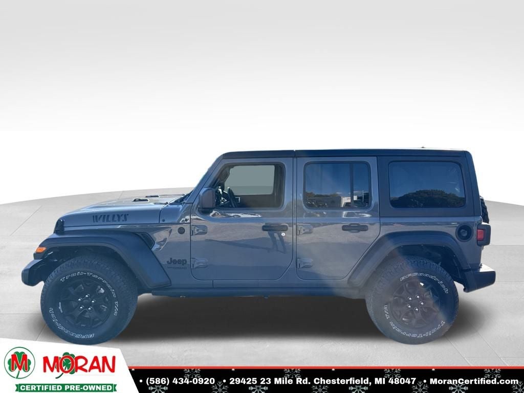 2022 Jeep Wrangler Unlimited Willys