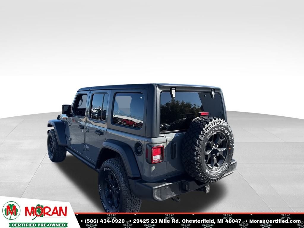 2022 Jeep Wrangler Unlimited Willys
