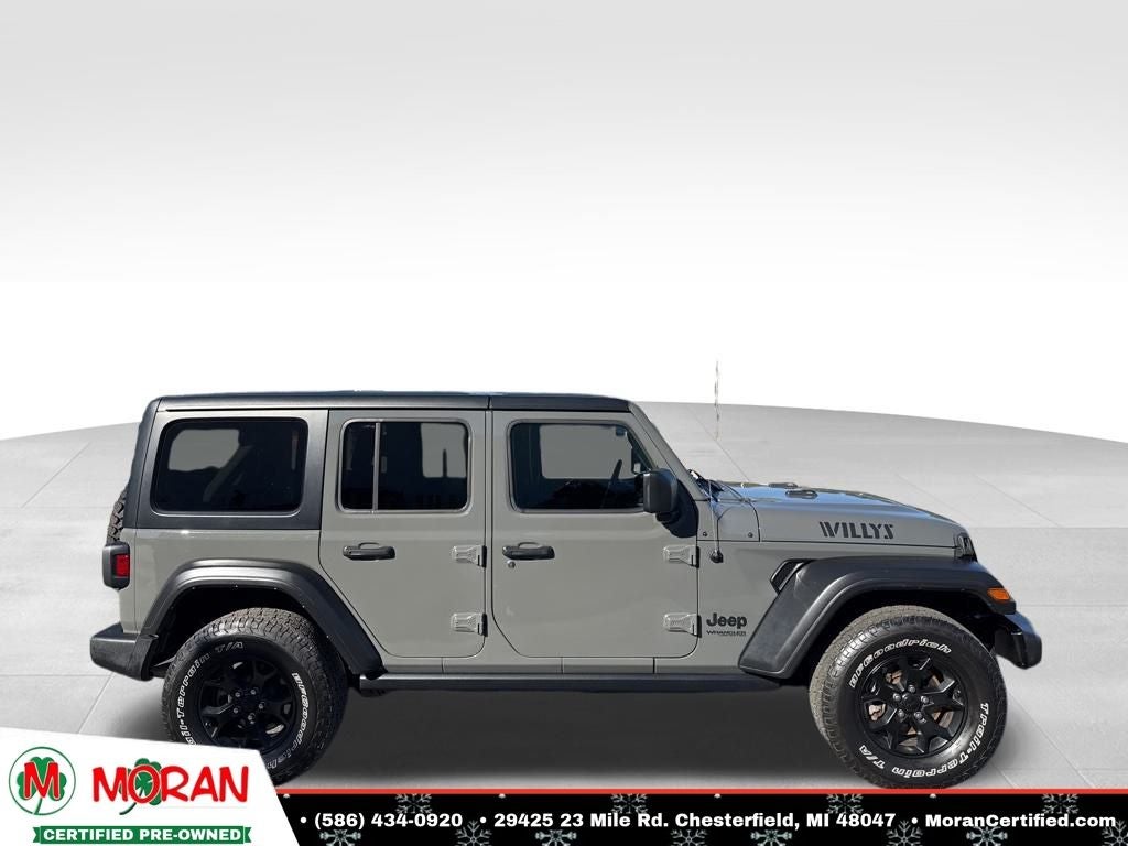 2022 Jeep Wrangler Unlimited Willys