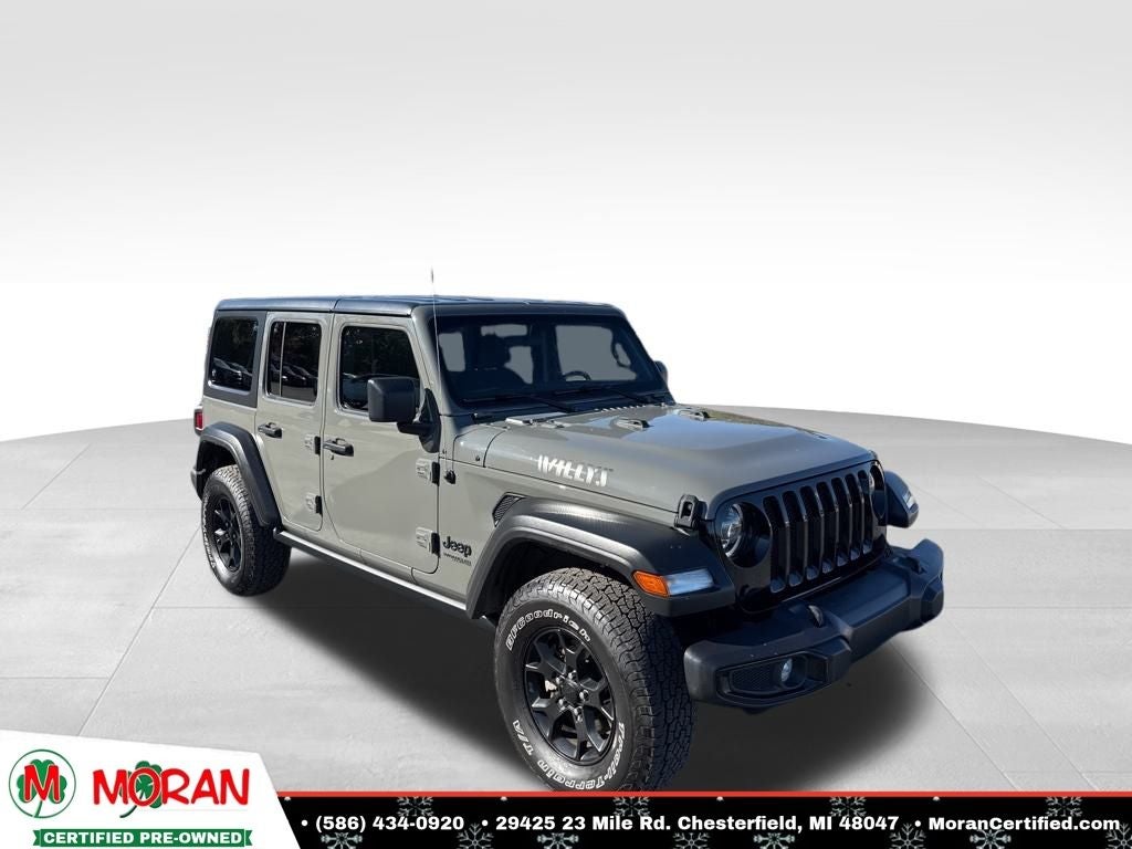 2022 Jeep Wrangler Unlimited Willys