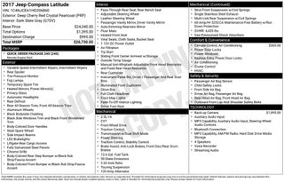 2017 Jeep Compass Latitude