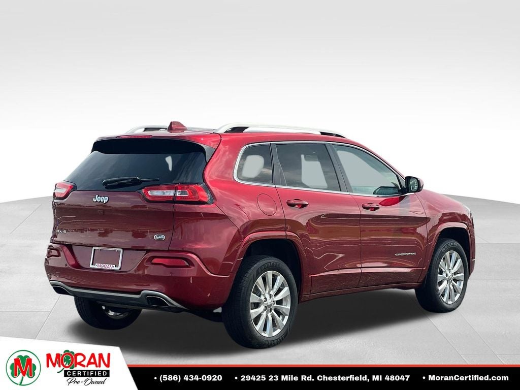 2016 Jeep Cherokee Overland