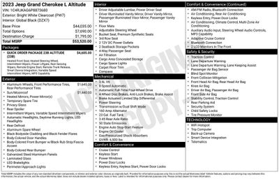 2023 Jeep Grand Cherokee L Altitude