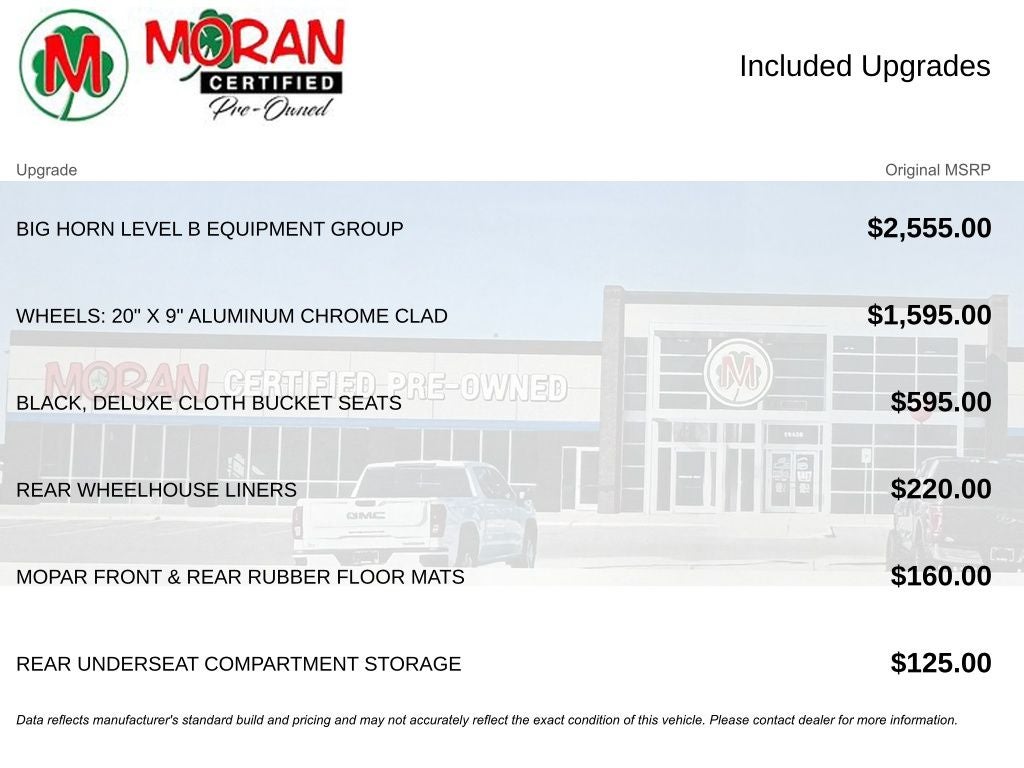 2022 RAM 1500 Big Horn/Lone Star
