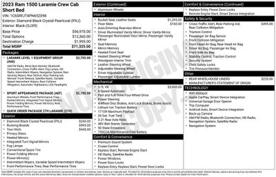2023 RAM 1500 Laramie