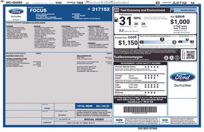 2018 Ford Focus SE