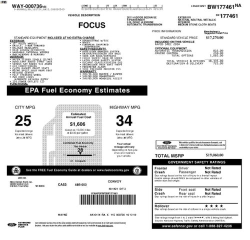 2011 Ford Focus SE