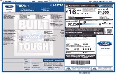2018 Ford Transit-150 XL