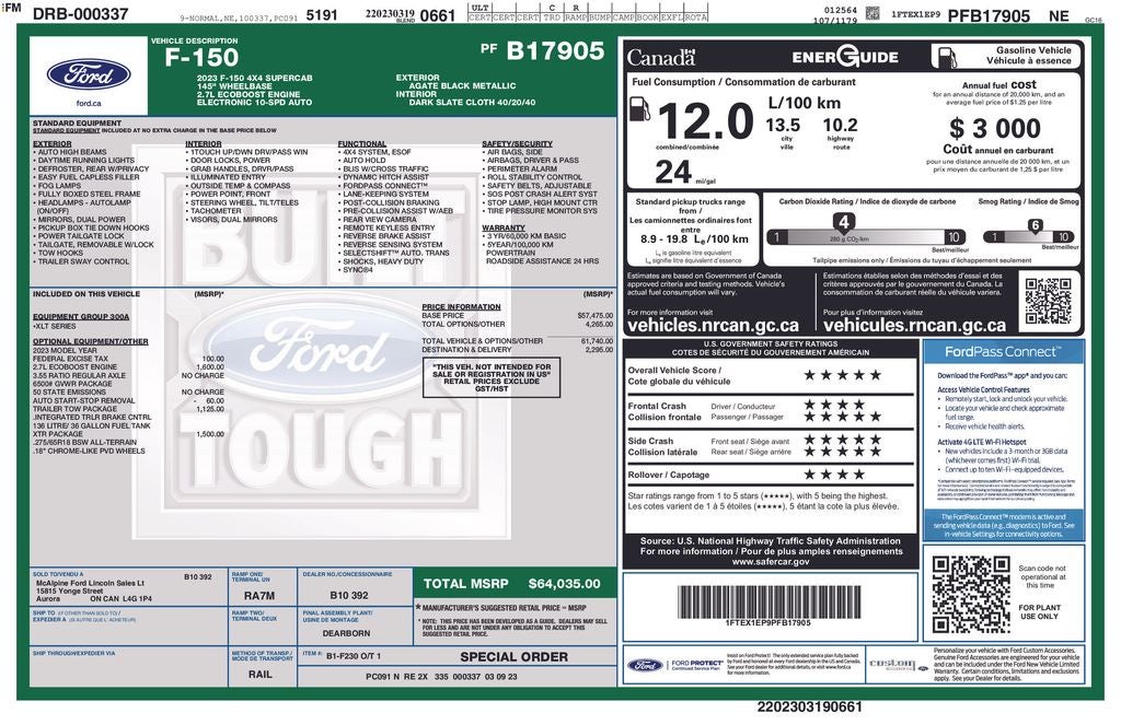 2023 Ford F-150 XLT