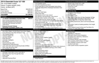 2015 Chevrolet Cruze 1LT