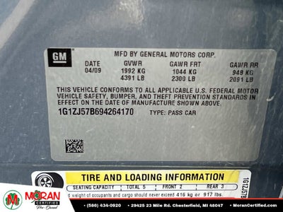 2009 Chevrolet Malibu LT 2LT