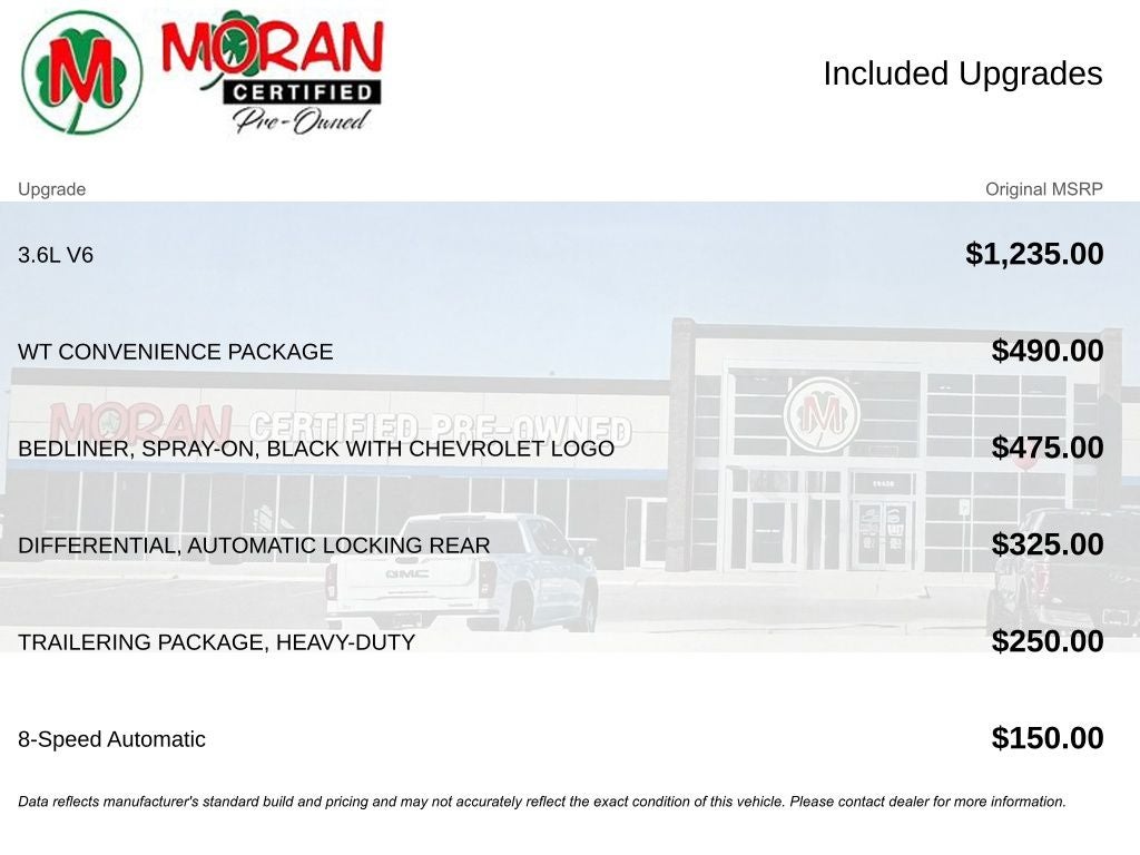 2018 Chevrolet Colorado Work Truck