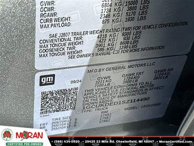 2025 Chevrolet Silverado 1500 LT