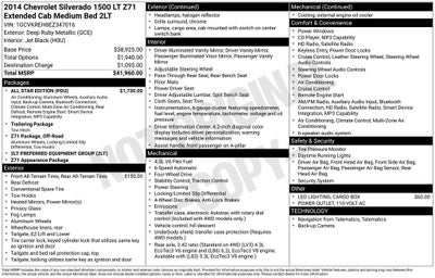 2014 Chevrolet Silverado 1500 LT LT2