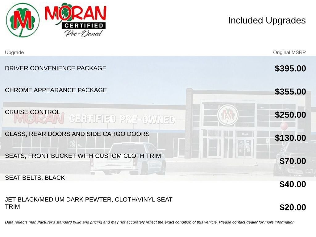 2024 Chevrolet Express 2500 Work Van Cargo