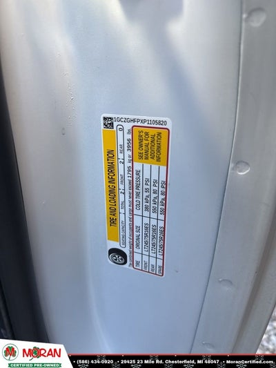 2023 Chevrolet Express 3500 Work Van Cargo