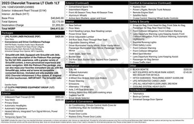2023 Chevrolet Traverse LT 1LT