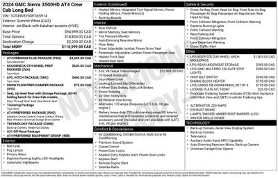 2024 GMC Sierra 3500HD AT4