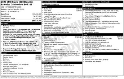 2023 GMC Sierra 1500 Elevation