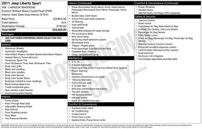 2011 Jeep Liberty Sport