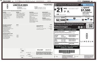 2015 Lincoln MKS Base