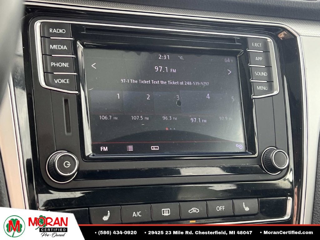 2019 Volkswagen Passat 2.0T Wolfsburg