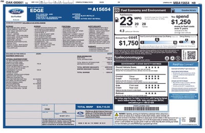 2021 Ford Edge SEL