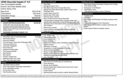 2008 Chevrolet Impala LT