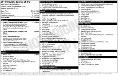 2019 Chevrolet Equinox LT