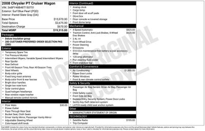 2008 Chrysler PT Cruiser LX
