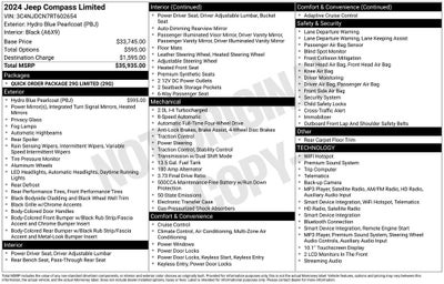 2024 Jeep Compass Limited