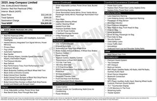 2025 Jeep Compass Limited