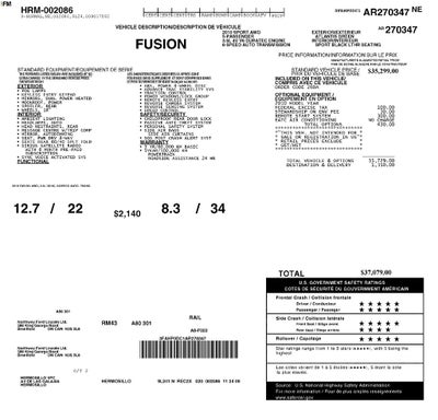 2010 Ford Fusion Sport