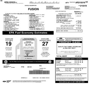 2010 Ford Fusion SE