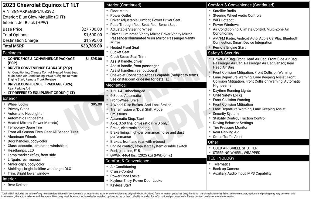 2023 Chevrolet Equinox LT