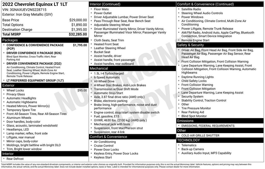 2022 Chevrolet Equinox LT
