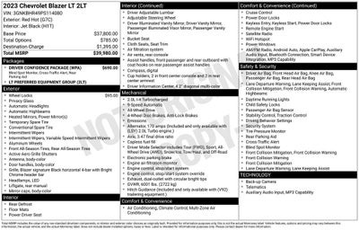 2023 Chevrolet Blazer LT