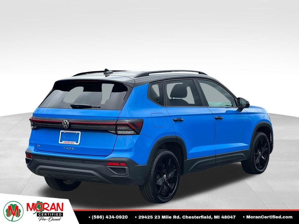 2025 Volkswagen Taos 1.5T SE Black
