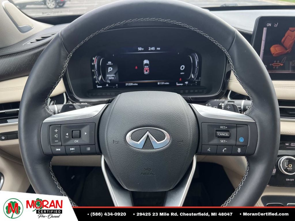 2025 INFINITI QX60 Sensory