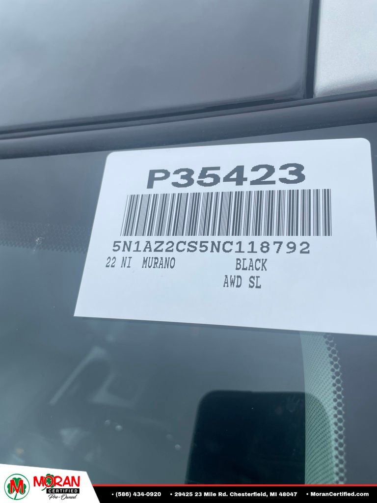2022 Nissan Murano SL