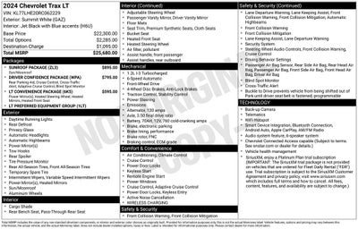 2024 Chevrolet Trax LT