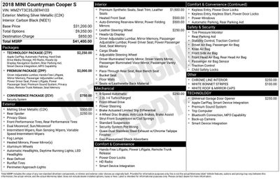 2018 MINI Countryman Cooper S